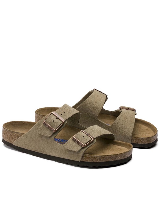 Birkenstock Shoes - Birkenstock women’s Arizona Suede Sandals in Taupe